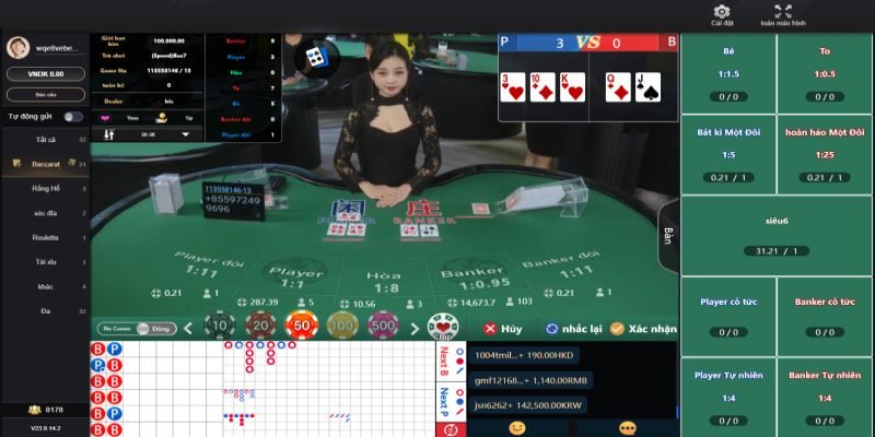 Các loại cầu thường gặp trong game Baccarat