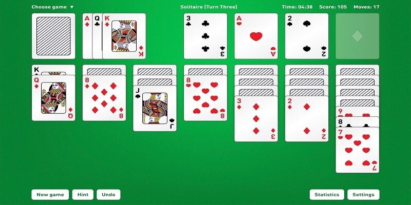 Một số mẹo chơi game Solitaire cực hay cho tân thủ